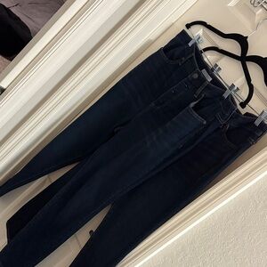 LC Lauren Conrad Dark Blue Skinny Jeans